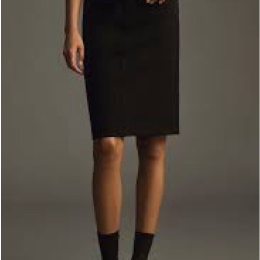 Maeve Anthropologie black pencil skirt Size Large